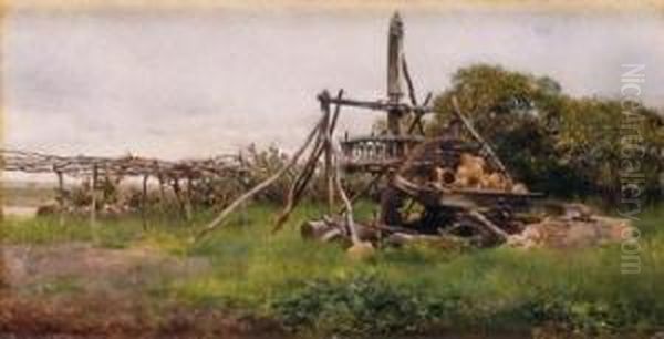 Paisaje Con Molino - view 1