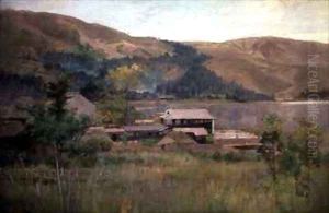 Lake Biwa by Sir Alfred East