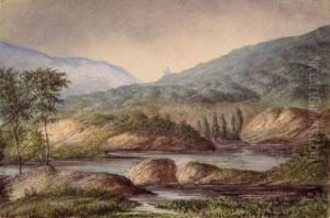Paysage De La Creuse Entre Crozant Et Gargilesse by George (nee Dupin) Sand