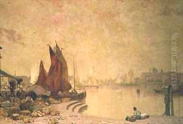 A Venetian Quay - view 1