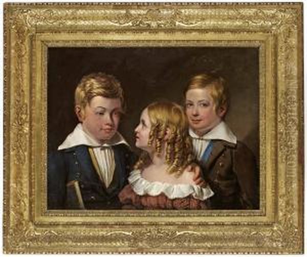 Syskonen Carl, Emil Och Jenny Roth (f - view 1
