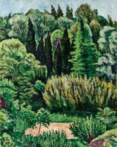 Parken I S:t Chamas, Provence by Gosta Sandels