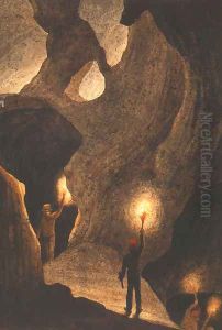 Mosman's Cave, Wellington Valley, NSW No.3 by Augustus Earle