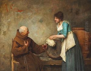 A Glass Of Wine by Alessandro Sani