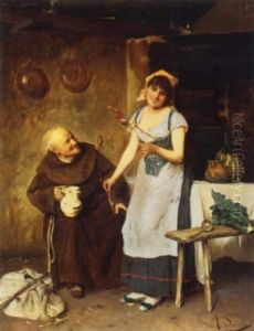 The Monk And The Maiden by Alessandro Sani