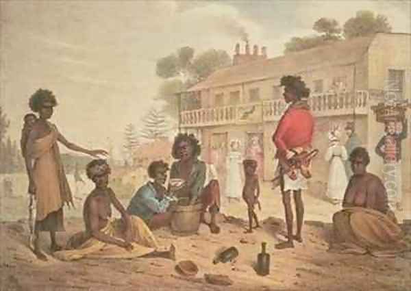 Natives of New South Wales as seen in the streets of Sydney - view 1
