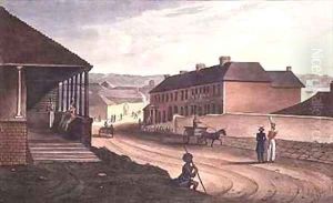 View from the Sydney Hotel by Augustus Earle