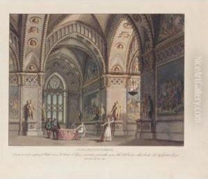 Stage Decorations For Il Teatro Alla Scala, Milan