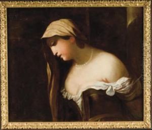 Femme De Profil by Jean-Baptiste Santerre