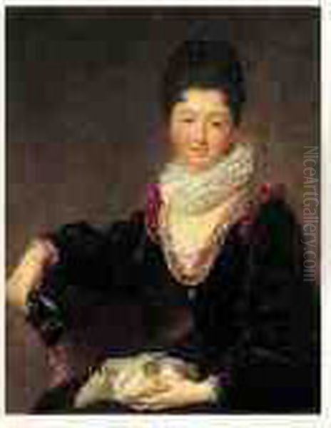 Portrait Presume De Madame Pelletier Des Forts - view 1