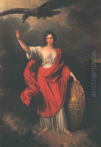 "From Darkness, the Light" Allegory of the Hungarian Academy of Sciences 1831 by Johann-Nepomuk Ender