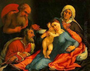 Madonna and Child with SS Jerome Joseph and Anne
