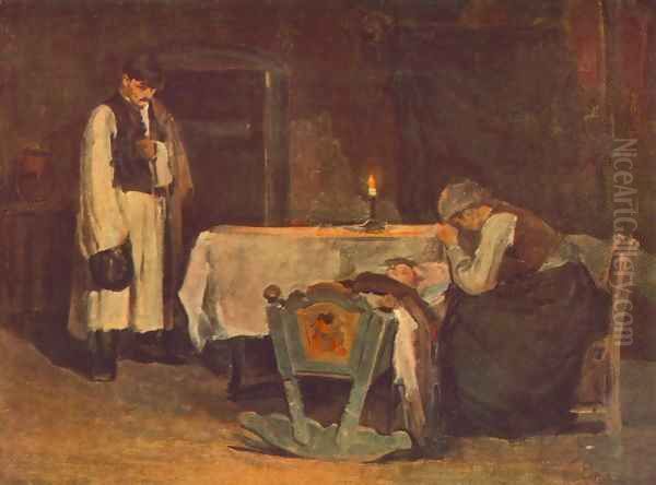 Beside the Cradle 1905 - view 1