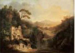 Papier Maroufle Sur Toile by Louise-Josephine Sarazin de Belmont