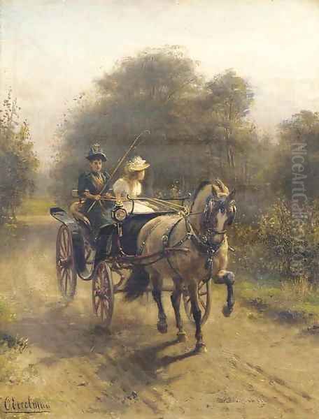 A ridingtour on a sunny afternoon - view 1
