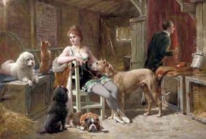 Behind the scenes at the circus by Otto Eerelman