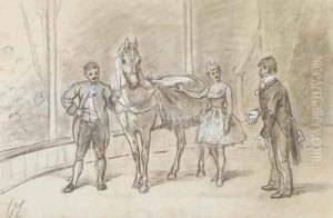 Amalia Carre-Salamonskye in the ring by Otto Eerelman
