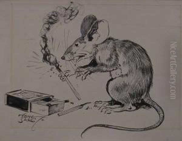 Rat Accidentally Lights Match. - view 1