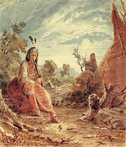 Indians in Camp