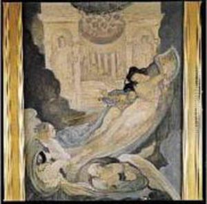 Scene Mythologique by Leonard Sarluis