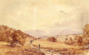 View in Texas - Miles North of San Antoniio by Seth Eastman