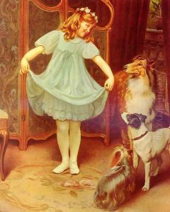 The New Dress by Arthur John Elsley