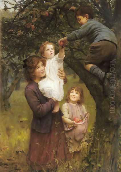 Picking Apples - view 1
