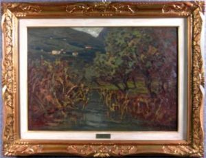 Paesaggio Collinare Con Alberi by Francesco Sartorelli