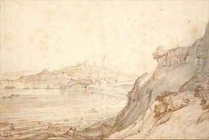 A View of Rye from Point Hill by Jacob Esselens