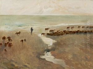 Paesaggio by Giulio Artistide Sartorio