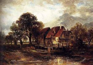 The Old Mill by Carl Ebert