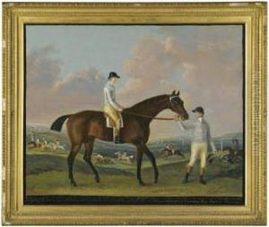 Portrait Of Henry Compton's Racehorse Cottager