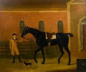 Portrait Of Incest With A Groom And Adog
