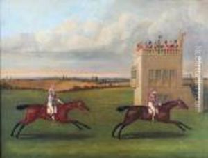 Lord Darlington's Champion Beating Mr. Heathcote's Warter by J. Francis Sartorius