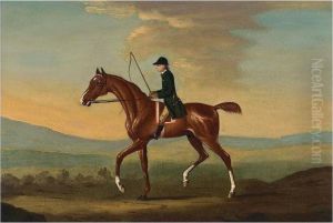 A Gentleman On A Chestnut Hunter