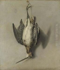 A Dead Snipe Hanging From A Nail