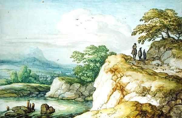 Hikers in the Highlands 1655 - view 1
