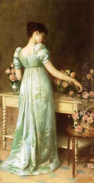 Arranging Roses 1892 - view 1