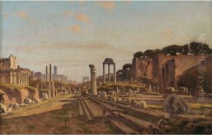 Il Foro Romano by Pietro Sassi