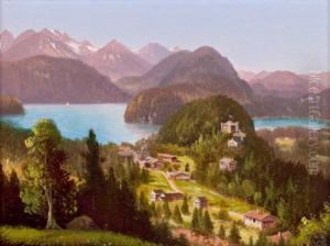 Blick Auf Hohenschwangau