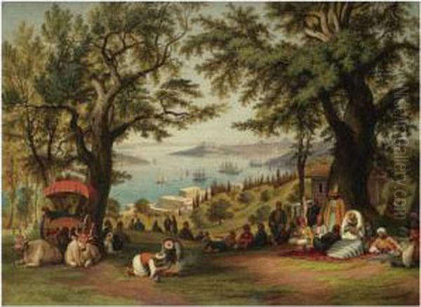 Panoramic View Of Constantinople - view 1