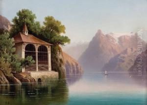 Tellskapelle Am Vierwaldstattersee by Hubert Sattler