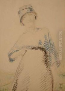 Sans Titre [dame Au Chapeau]