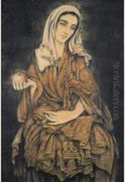Vierge A La Pomme (1923) - view 1
