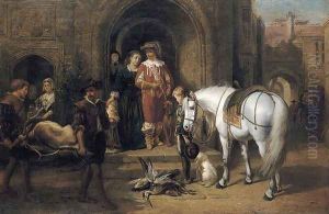 Return of the Hunting Party by George Earl