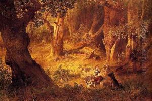 Little Red Riding Hood And The Big Bad Wolf by Richard Hermann Eschke