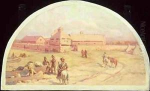 The first Fort Dearborn by Lawrence Carmichael Earle