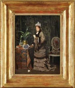 Le Billet Doux by Adrien Jacques Sauzay