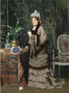 The Love Letter by Adrien Jacques Sauzay