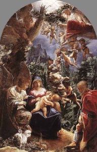 Rest on Flight into Egypt c. 1599 by Adam Elsheimer